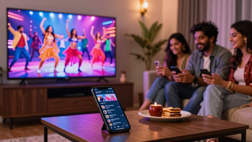 interactive bollywood viewing experience