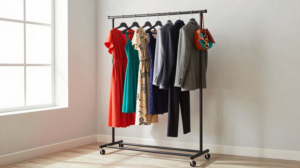 portable closet rack convenience