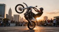 pre release stunt video hype