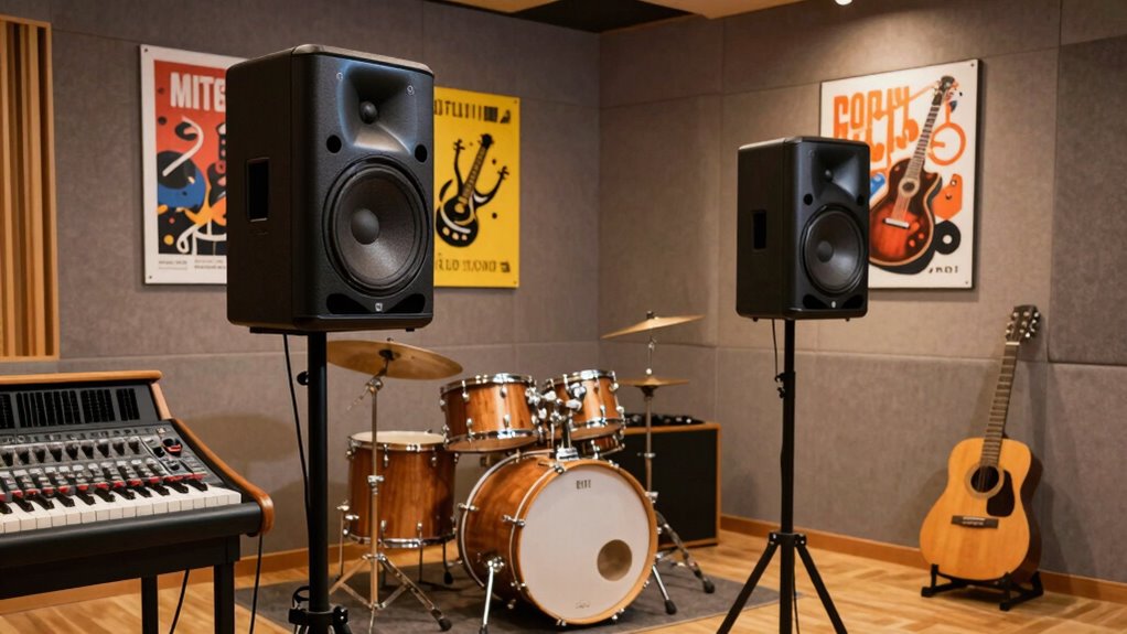 rehearsal room speaker selection