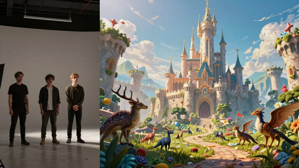 seamless visual effects transformation