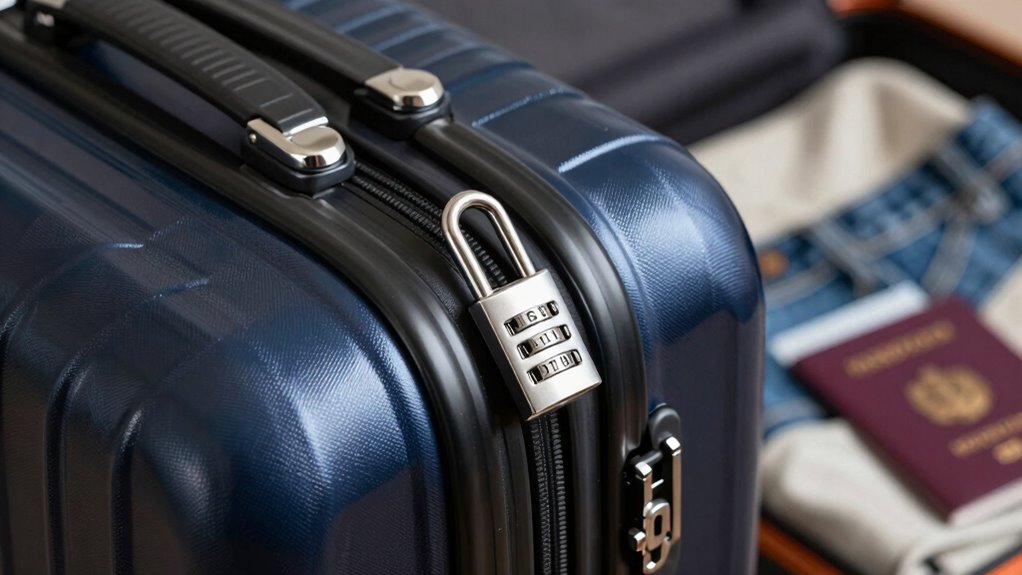 secure organized luggage travel