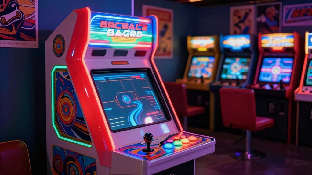space efficient retro gaming design