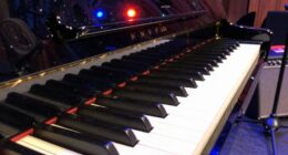 stage piano live performance