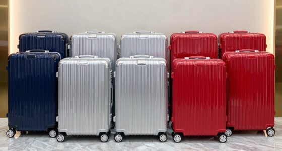 top aluminum luggage sets