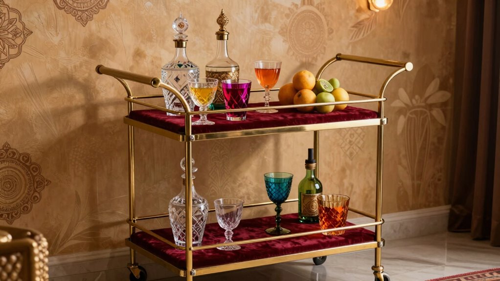 top bollywood style bar carts
