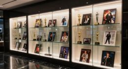 top celebrity memorabilia displays