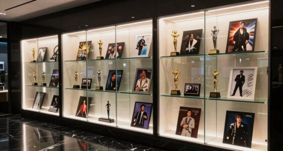 top celebrity memorabilia displays
