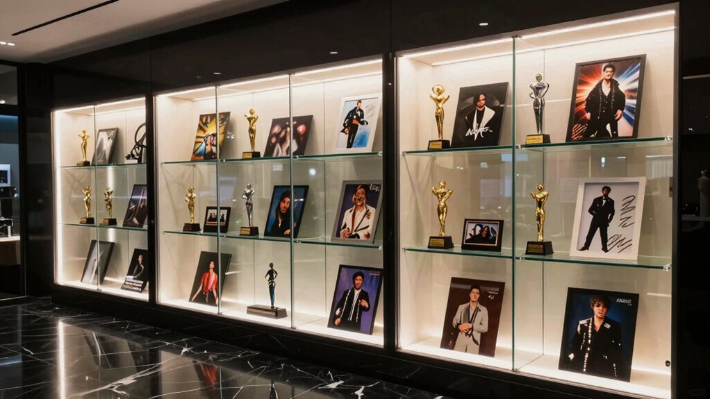 top celebrity memorabilia displays