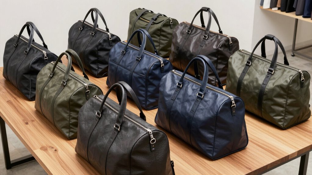 top garment duffel bags