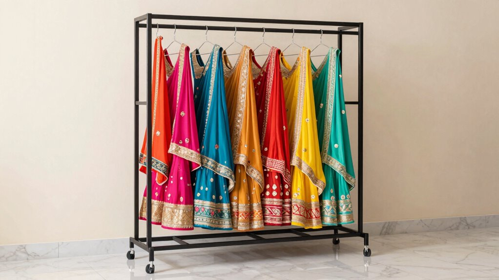 top heavy duty garment racks