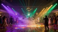 top home sangeet lighting