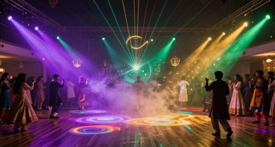 top home sangeet lighting