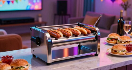 top hot dog roller machines