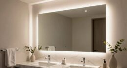 top led bathroom mirrors