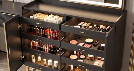 top makeup storage options