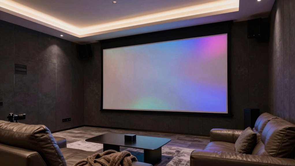 top motorized projector screens
