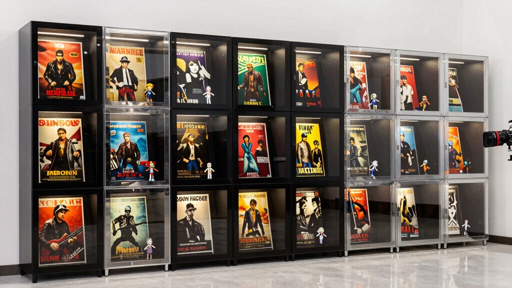 top movie memorabilia cabinets
