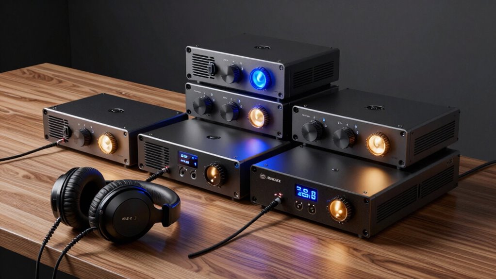 top studio headphone amplifiers