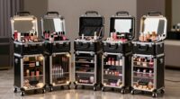 top wheel on makeup cases