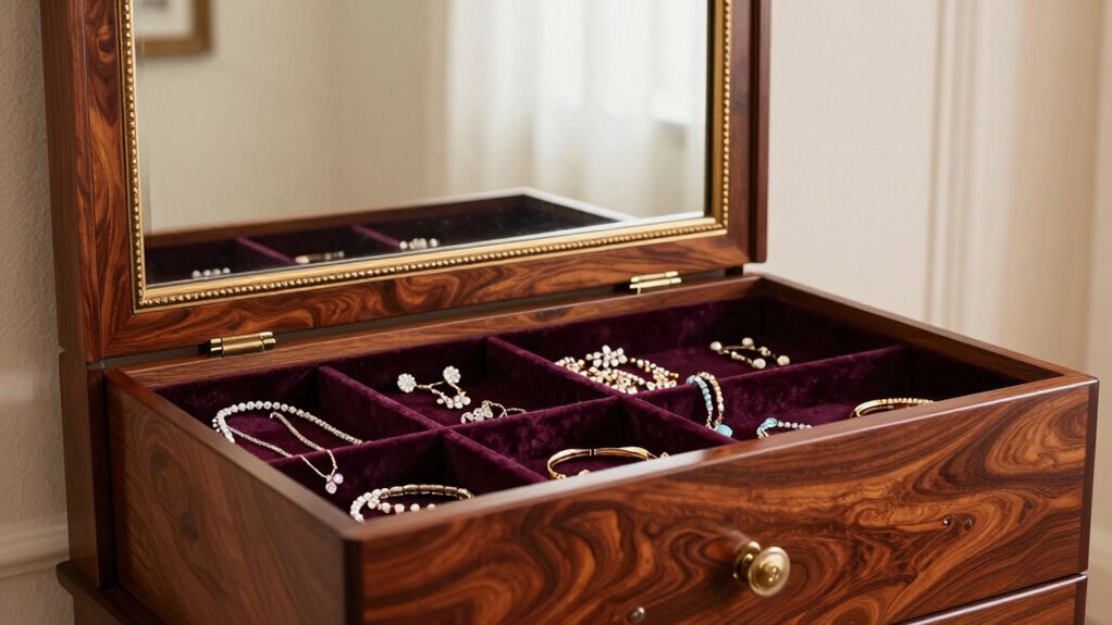 vintage style space saving jewelry