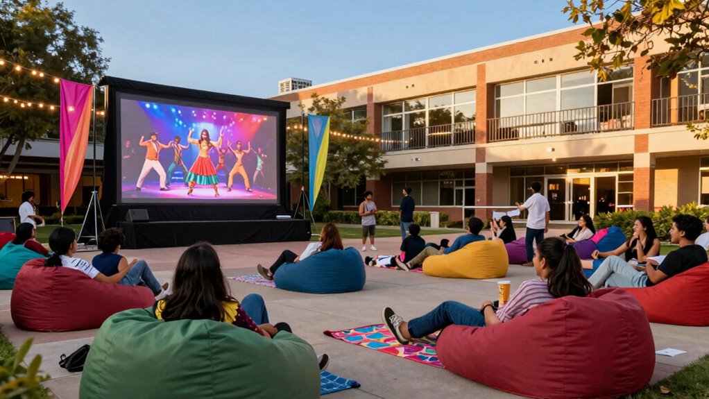 youthful dance and romance