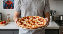 Little Caesars launches Webberoni Pizza for new Spiderman film