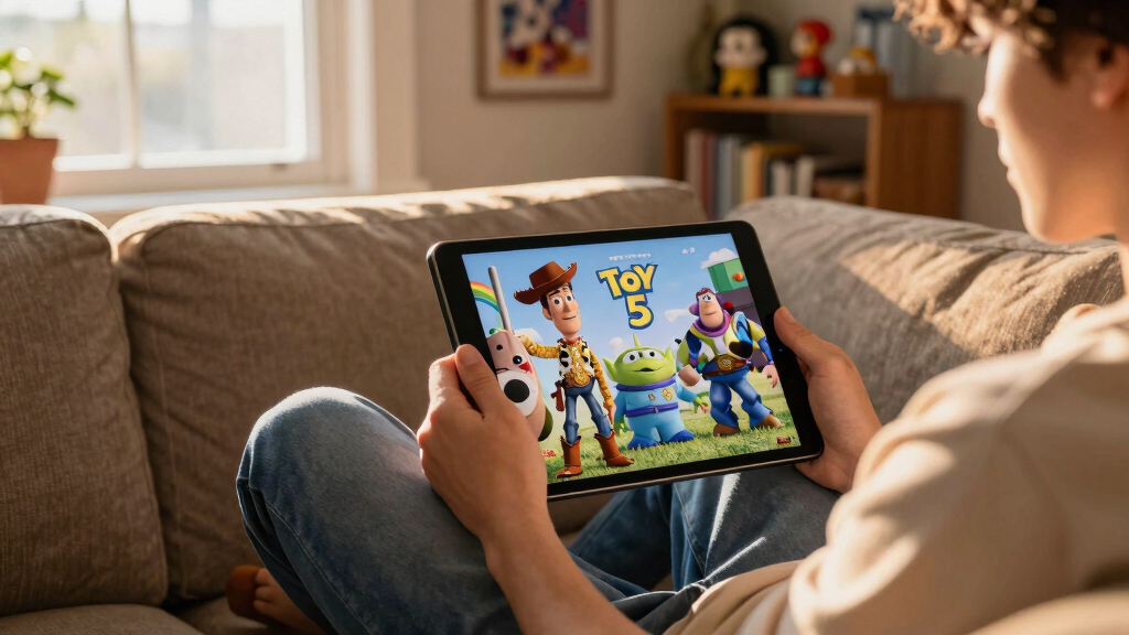 ‘Toy Story 5’ Review: Woody and Buzz Battle a Tablet