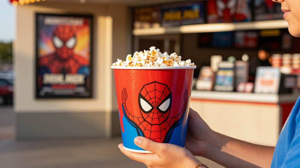 How to get special 'Spider-Man' popcorn buckets for 'Brand New Day'