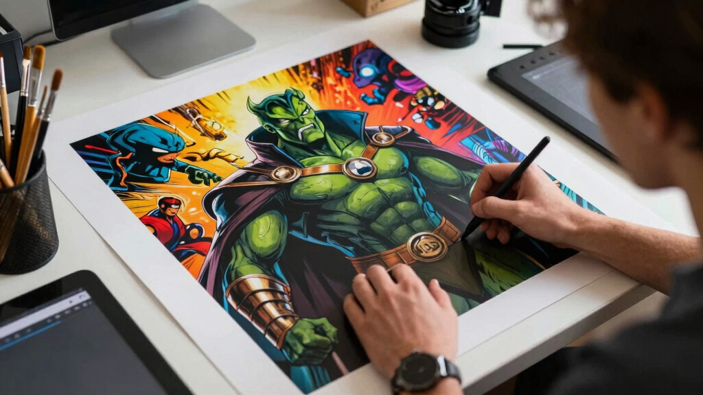 Marvel unveils 'Avengers: Doomsday' artwork with Doctor Doom at center