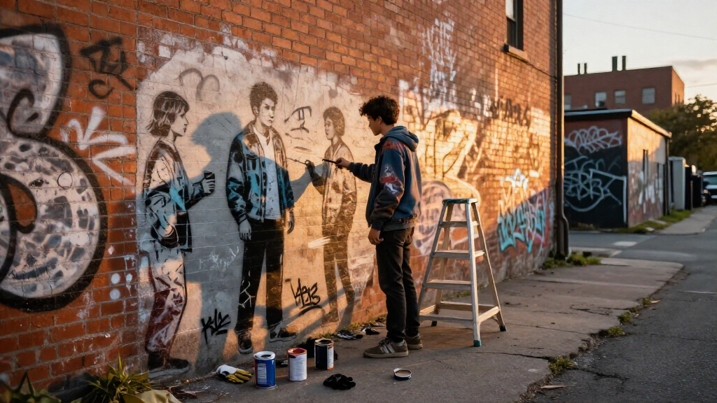 Russian Street Artist Slava Ptrk Sums Up Four Years Abroad: ‘Unwanted There / Unwanted Here’