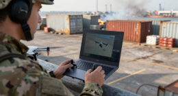 Ukrainian Drone Attack On Russian Port City Kills Four. Fire Reported At Port.